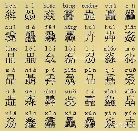 三個九|三疊字大全｜三個字合起來怎麼唸